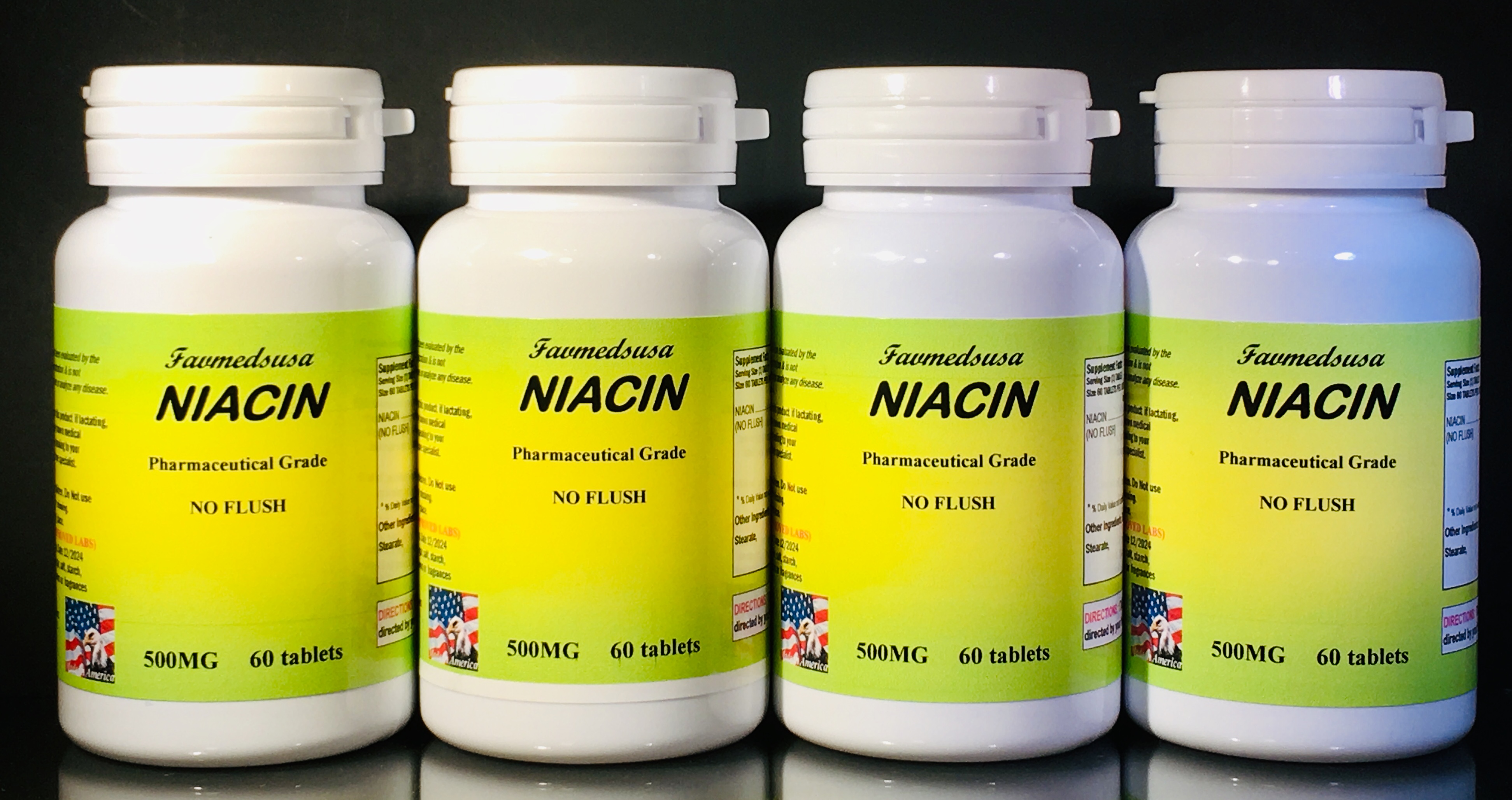 Niacin No flush 500mg - 240(4x60) tablets
